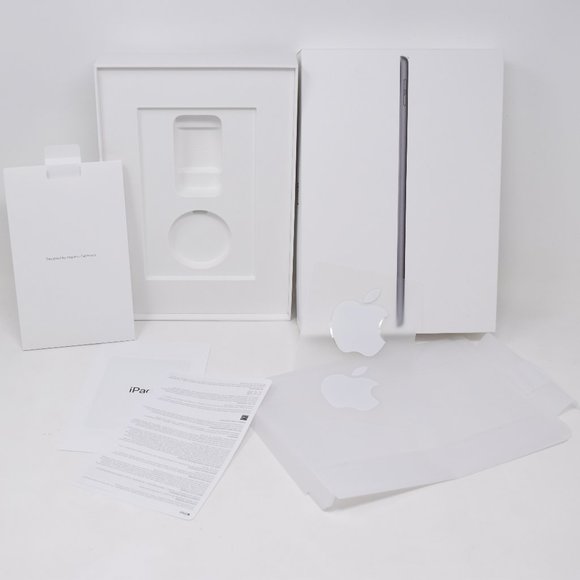 Empty Box for iPad 9th Gen Wi Fi 64 GB Apple Stickers - Picture 1 of 12
